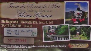 Rio Negrinho - Maria Fumaça (DE 65)